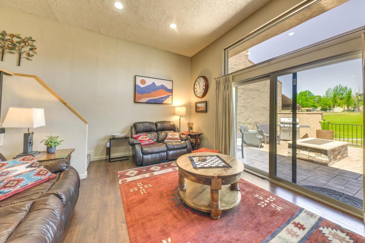 Ruidoso Golf Condo - Patio, Fire Pit And Mtn View! Zewnętrze zdjęcie